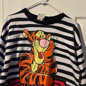 Vintage Striped Tigger Sweatshirt